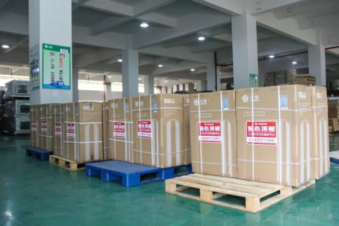 The Second Batch of Air Sterilizer of Thenow Assisted Shanghai Public Health Clinical Center